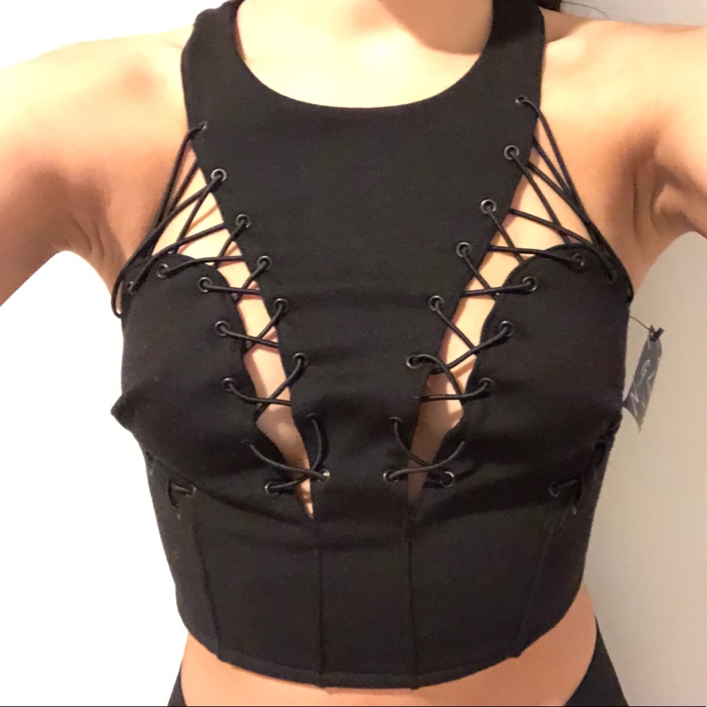 Nasty Gal crop top